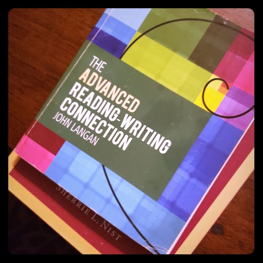 Advanced writing college textbook